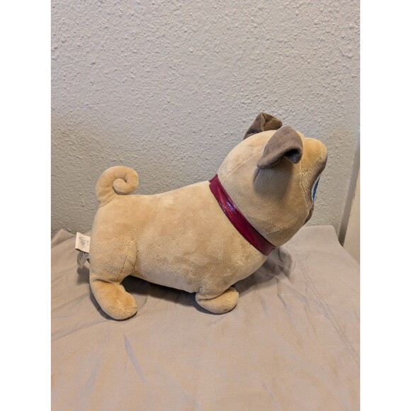 Puppy Dog Pals ROLLY Pug 12" Plush Disney Store Junior Stuffed Animal - Picture 2 of 10